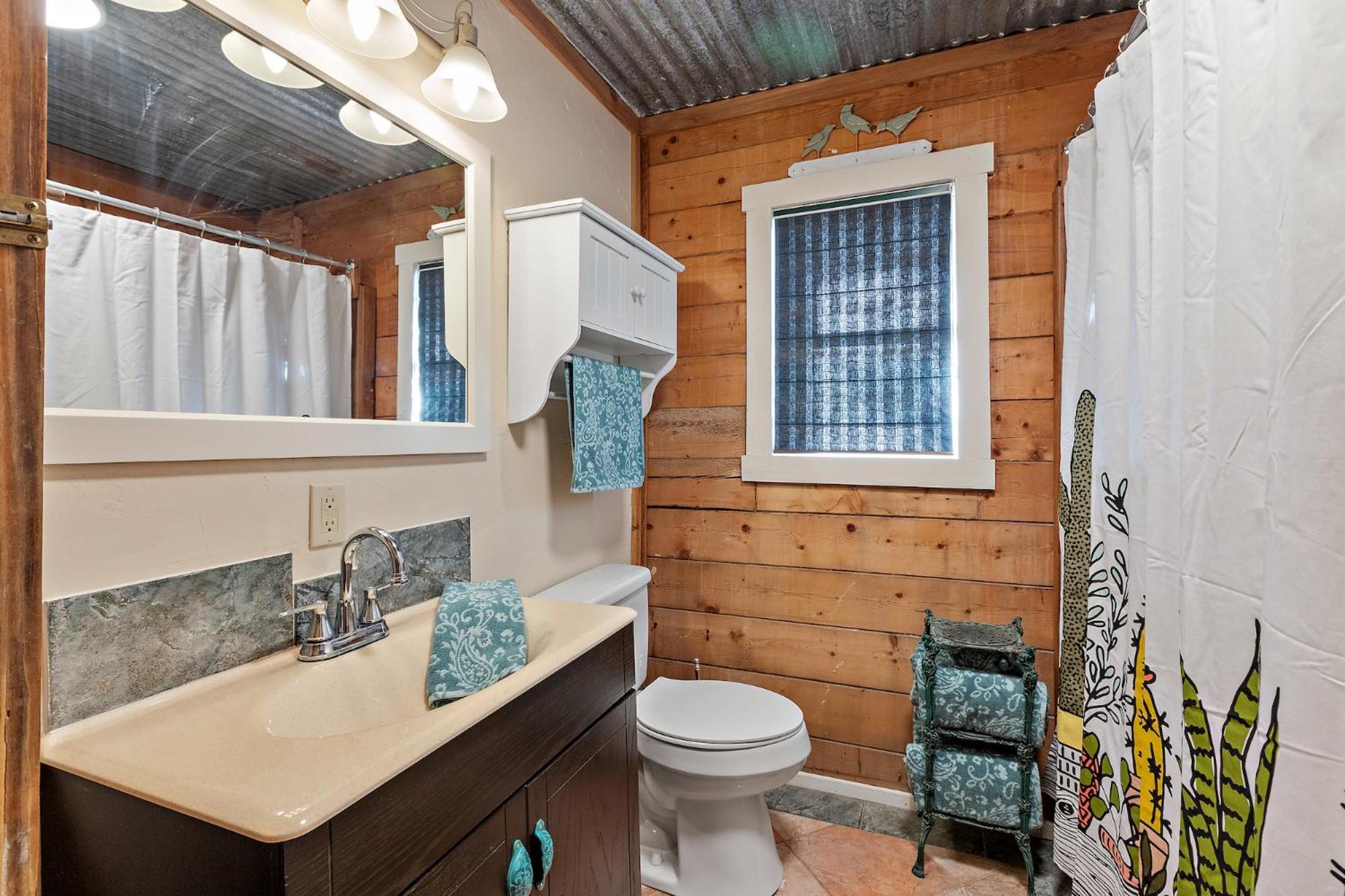 Mighty Oak Log Cabin Фредеріксбург Екстер'єр фото