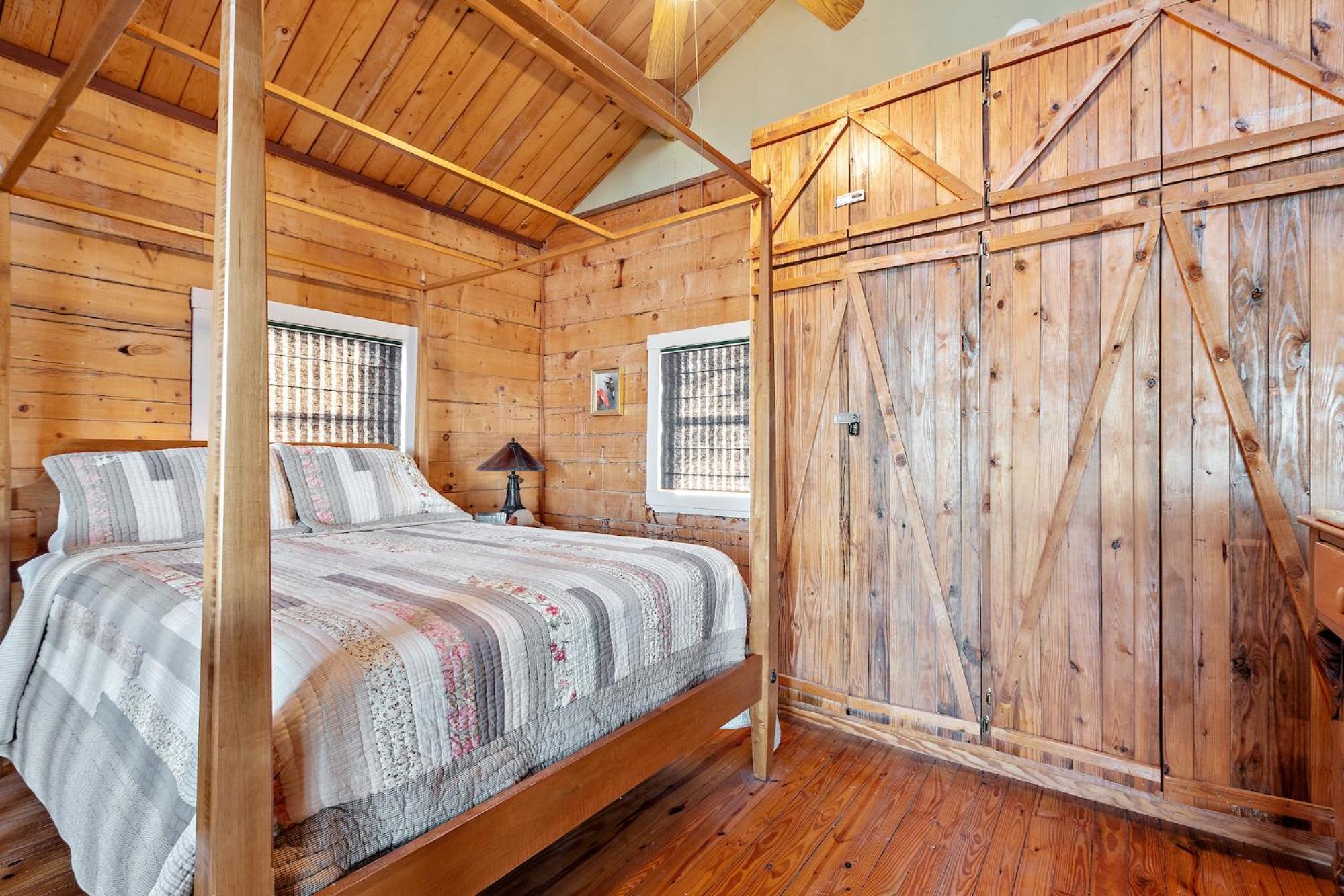 Mighty Oak Log Cabin Фредеріксбург Екстер'єр фото