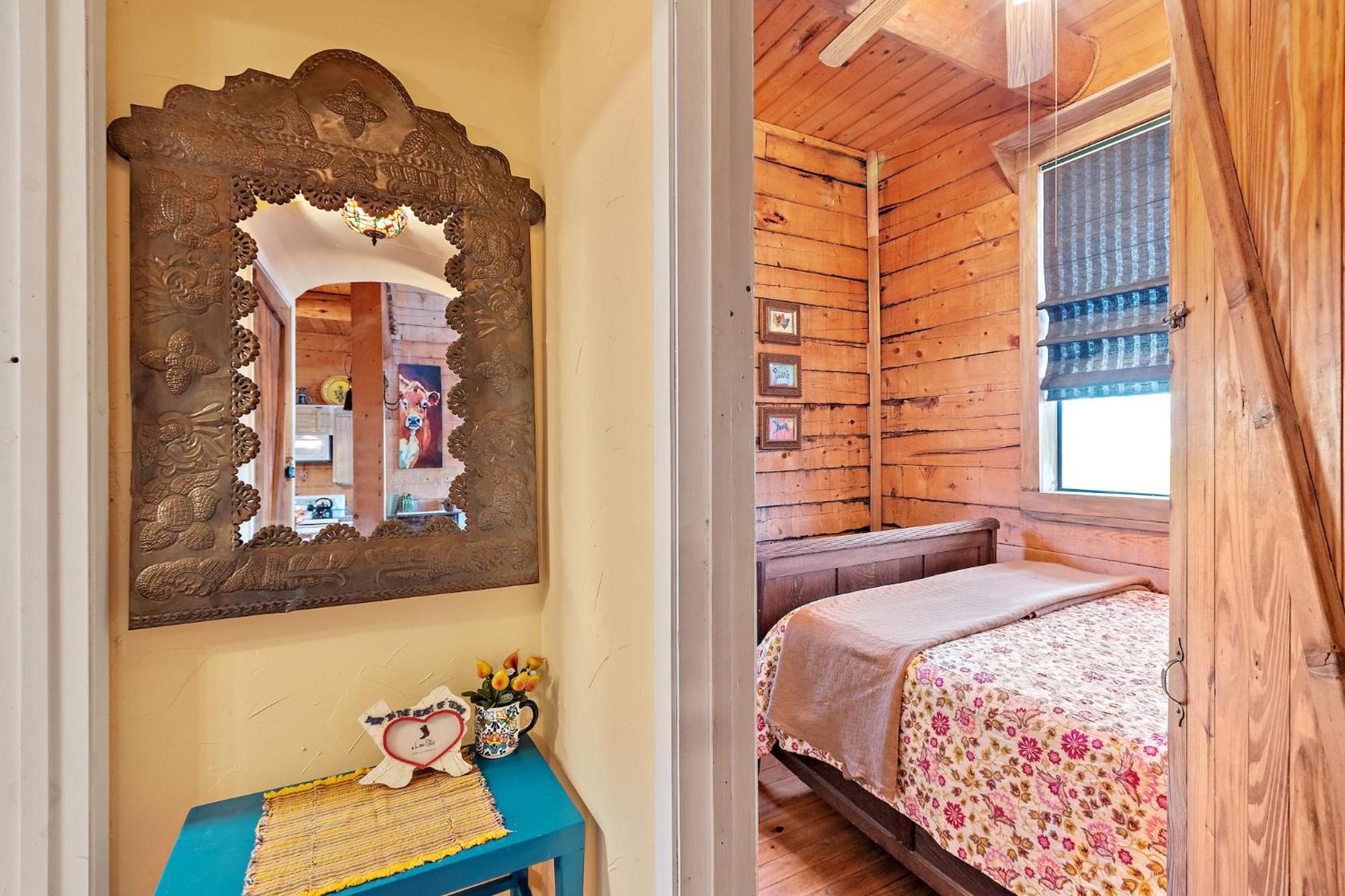Mighty Oak Log Cabin Фредеріксбург Екстер'єр фото